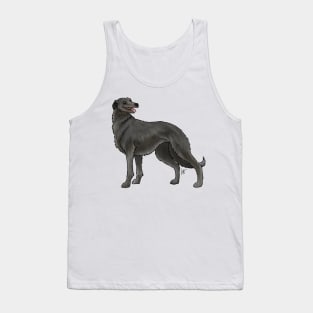 Dog - Scottish Deerhound - Black Tank Top